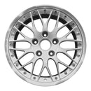 1986 porsche 911 wheel 18 machined silver aluminum 5 lug w67302ms 8