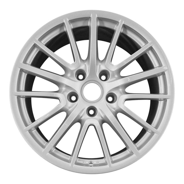 2006 porsche 911 wheel 19 silver aluminum 5 lug w67327s 2