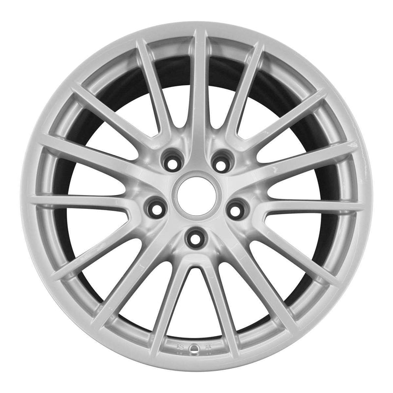 2006 porsche 911 wheel 19 silver aluminum 5 lug w67327s 2