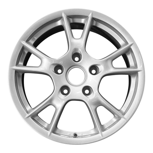 2006 porsche boxster wheel 17 silver aluminum 5 lug w67334s 5