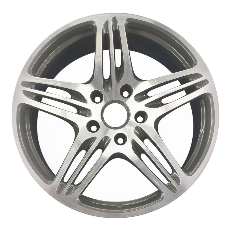 2005 porsche 911 wheel 19 polished charcoal aluminum 5 lug w67349pc 4