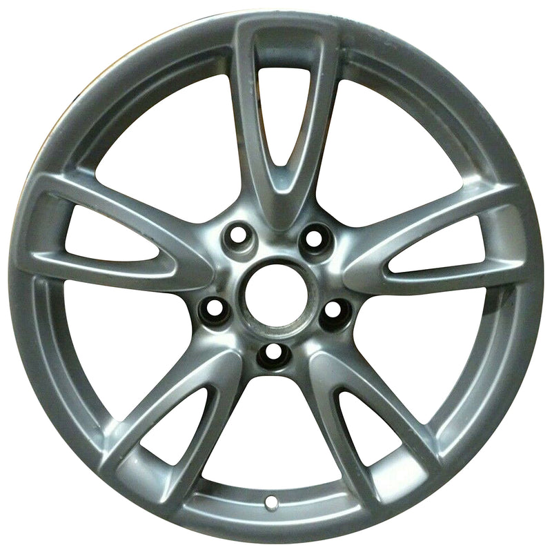 2012 porsche 911 wheel 18 silver aluminum 5 lug w67362s 4