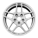 2010 porsche 911 wheel 19 silver aluminum 5 lug w67371s 2