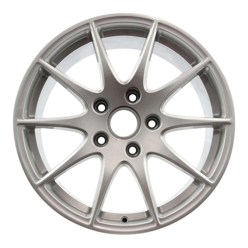 2011 porsche panamera wheel 18 silver aluminum 5 lug w67384s 2