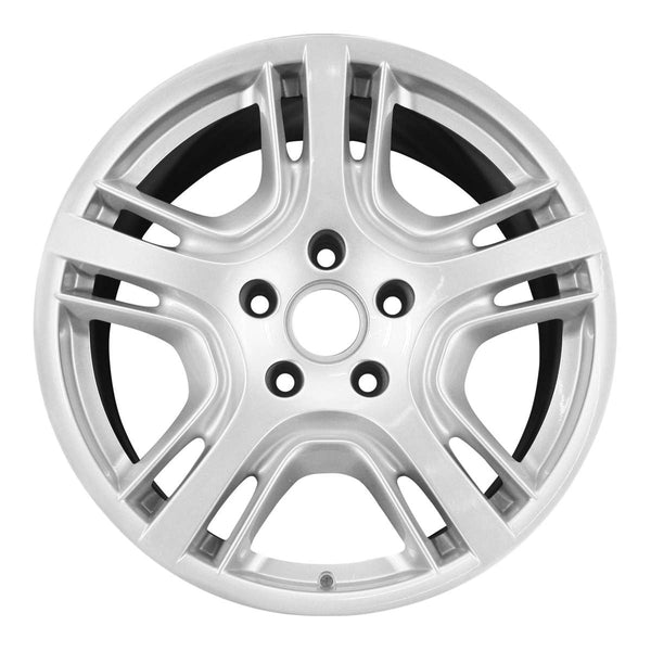 2013 porsche panamera wheel 19 silver aluminum 5 lug w67387s 4