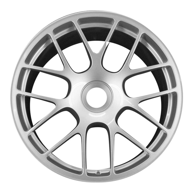 2012 porsche 911 wheel 19 silver aluminum 1 lug w67411s 2