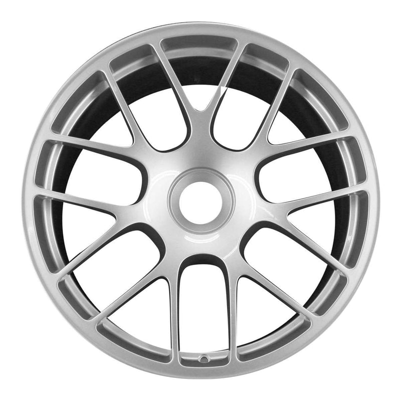 2011 porsche 911 wheel 19 silver aluminum 1 lug w67412s 1