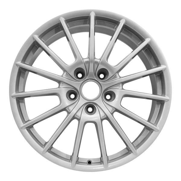 2015 porsche panamera wheel 20 silver aluminum 5 lug w67417s 6