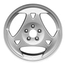 2001 saab 9 wheel 17 silver aluminum 5 lug w68198s 3
