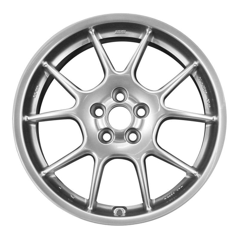 2001 saab 9 wheel 17 hyper aluminum 5 lug w68203h 1