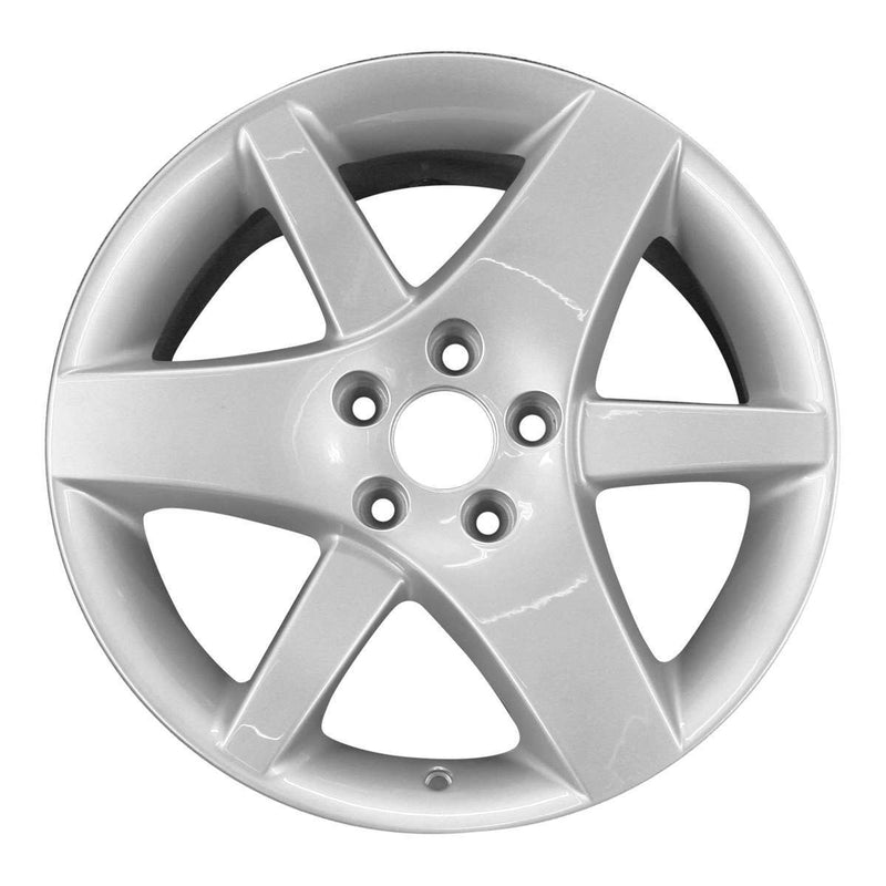 2010 saab 9 wheel 17 silver aluminum 5 lug w68230s 8