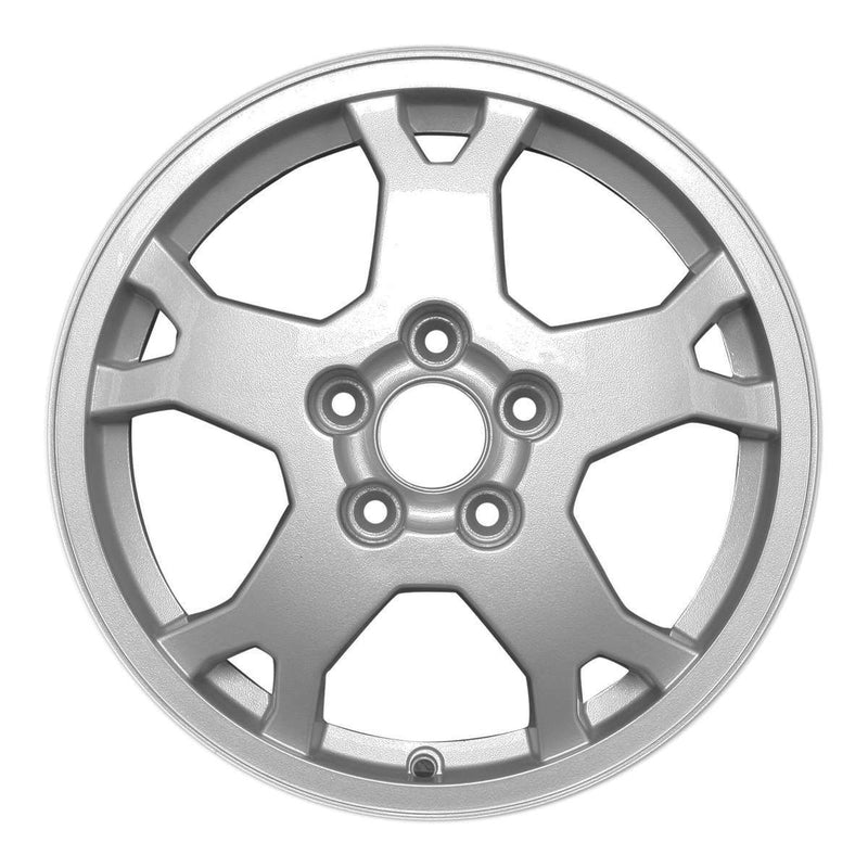 2001 saab 9 wheel 16 silver aluminum 5 lug w68242s 1