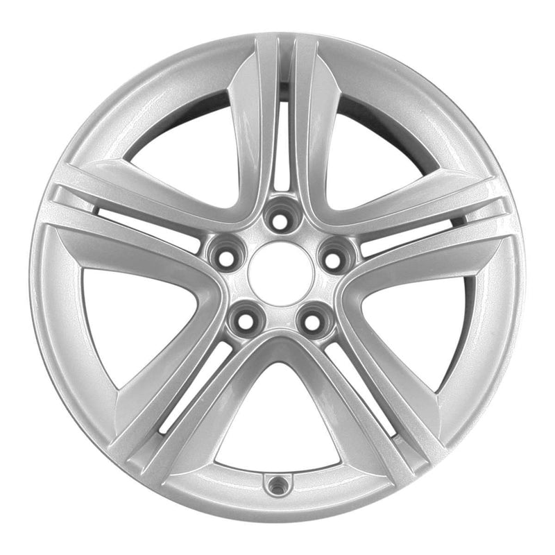 2011 saab 9 wheel 17 silver aluminum 5 lug w68257s 4