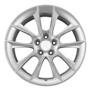 2007 saab 9 wheel 18 silver aluminum 5 lug w68261s 2
