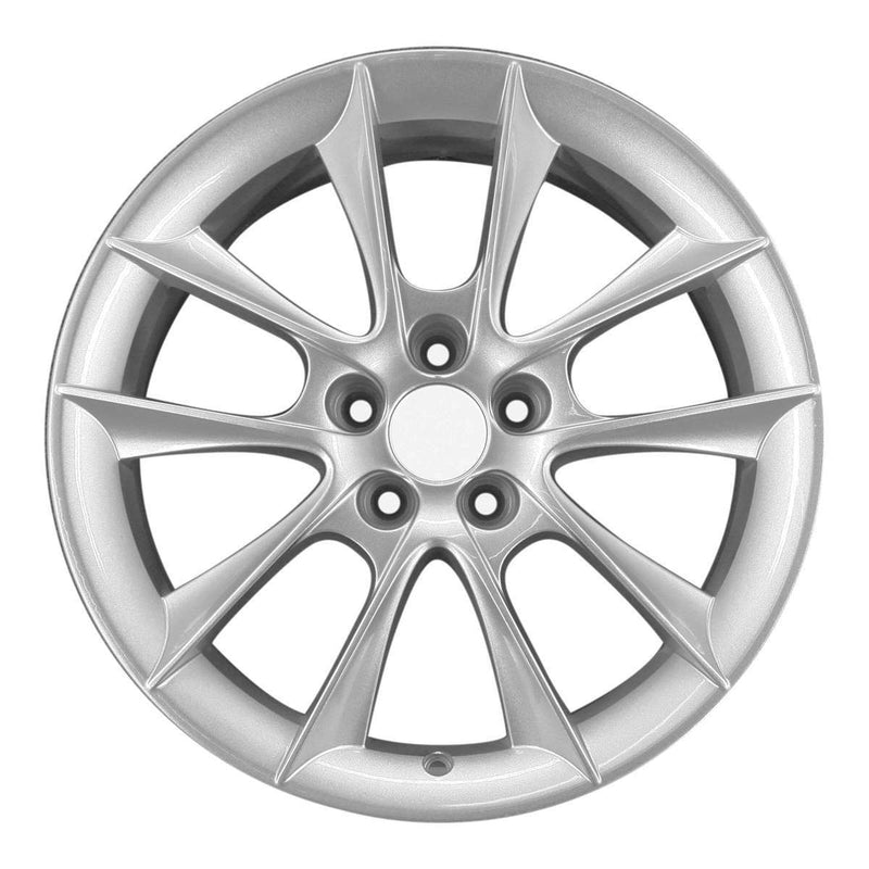 2011 saab 9 wheel 18 silver aluminum 5 lug w68261s 6