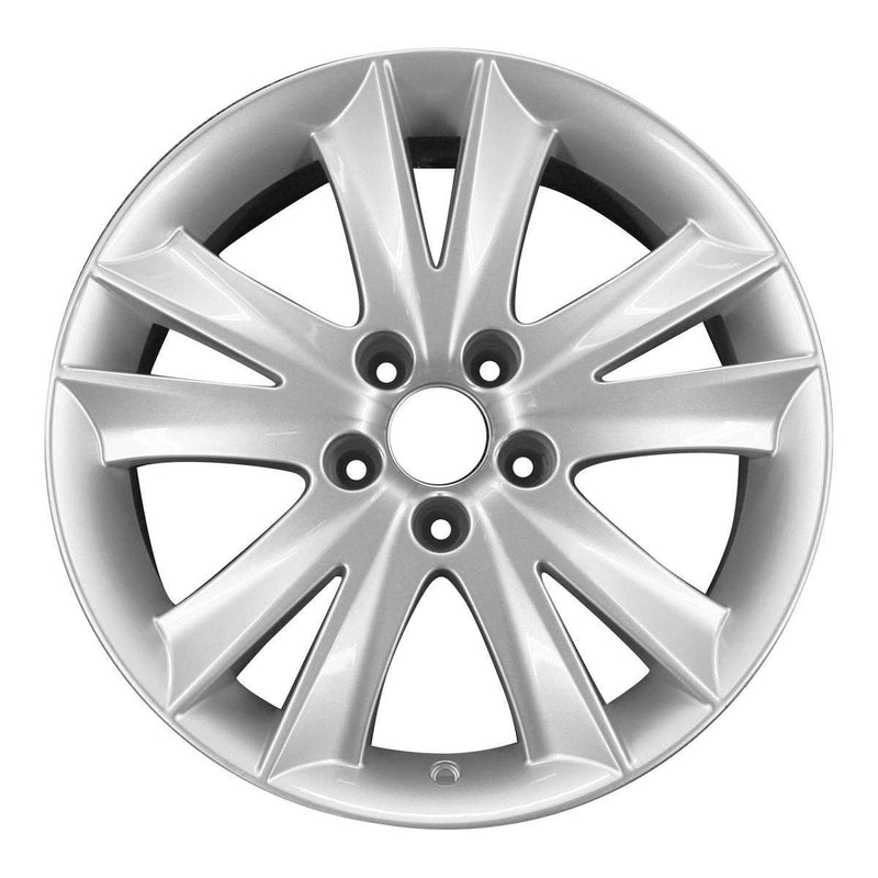 2011 saab 9 wheel 17 silver aluminum 5 lug w68269s 4