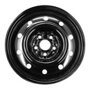 1999 subaru impreza wheel 15 black steel 5 lug w68695b 5