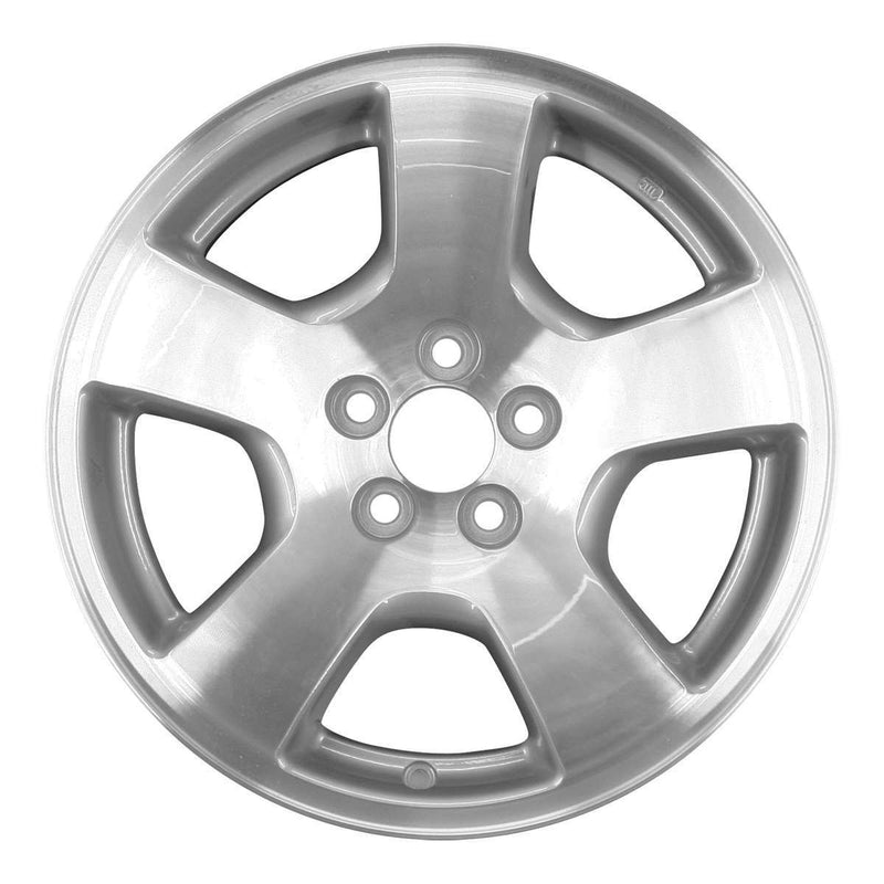 2001 subaru forester wheel 16 machined silver aluminum 5 lug w68699ms 4