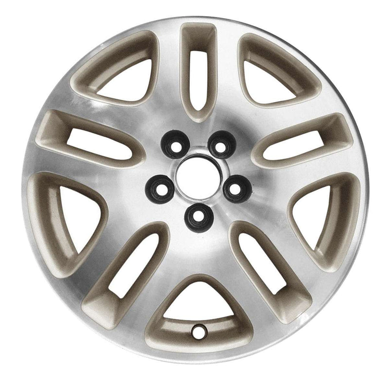 2001 subaru legacy wheel 16 machined tan aluminum 5 lug w68710mt 2