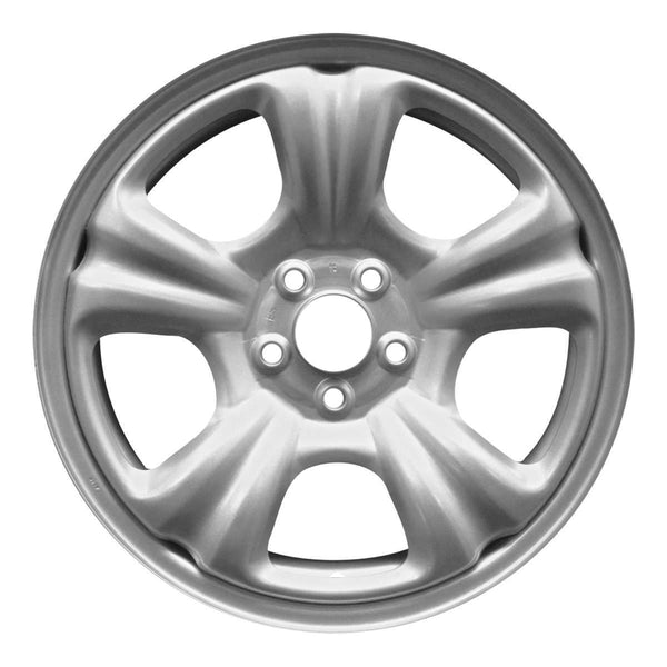 2007 subaru forester wheel 16 silver steel 5 lug w68727s 5