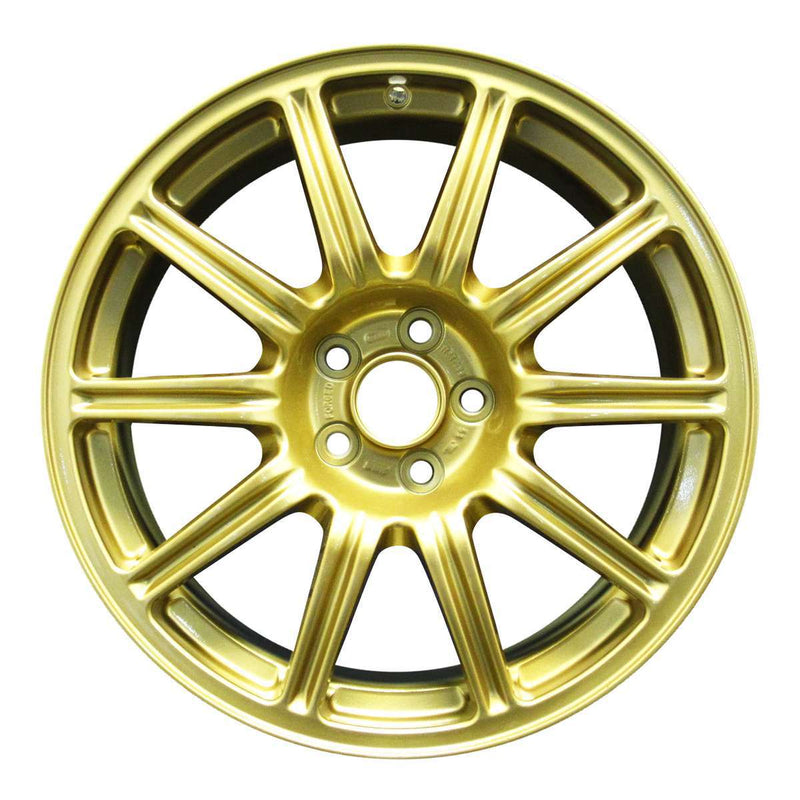 2004 subaru impreza wheel 17 gold aluminum 5 lug w68734g 1