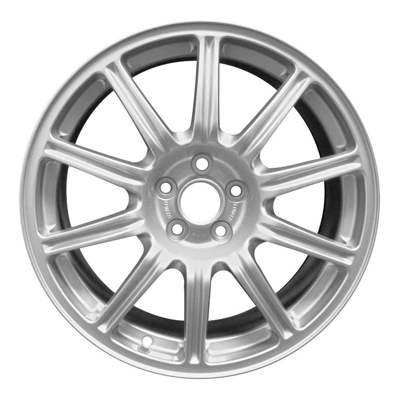 2004 subaru impreza wheel 17 silver aluminum 5 lug w68734s 1