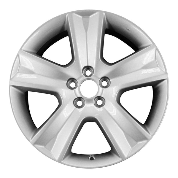 2007 subaru outback wheel 17 silver aluminum 5 lug w68739s 3