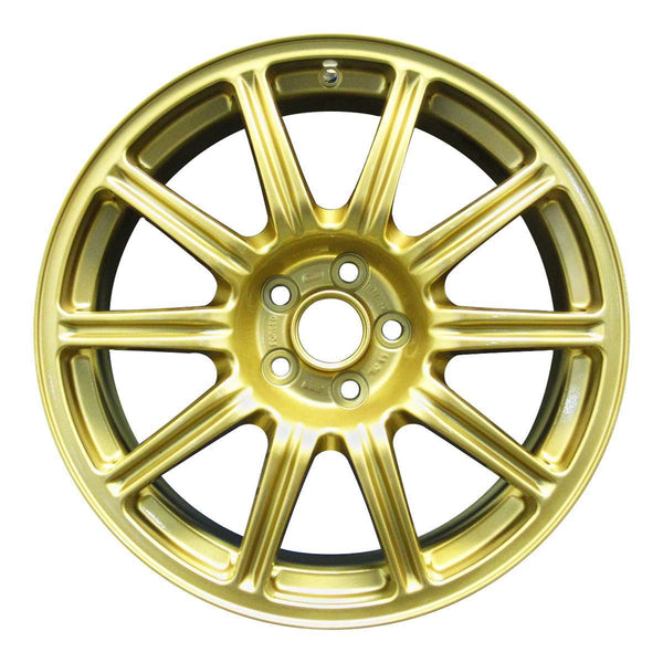 2005 subaru impreza wheel 17 gold aluminum 5 lug w68804g 1