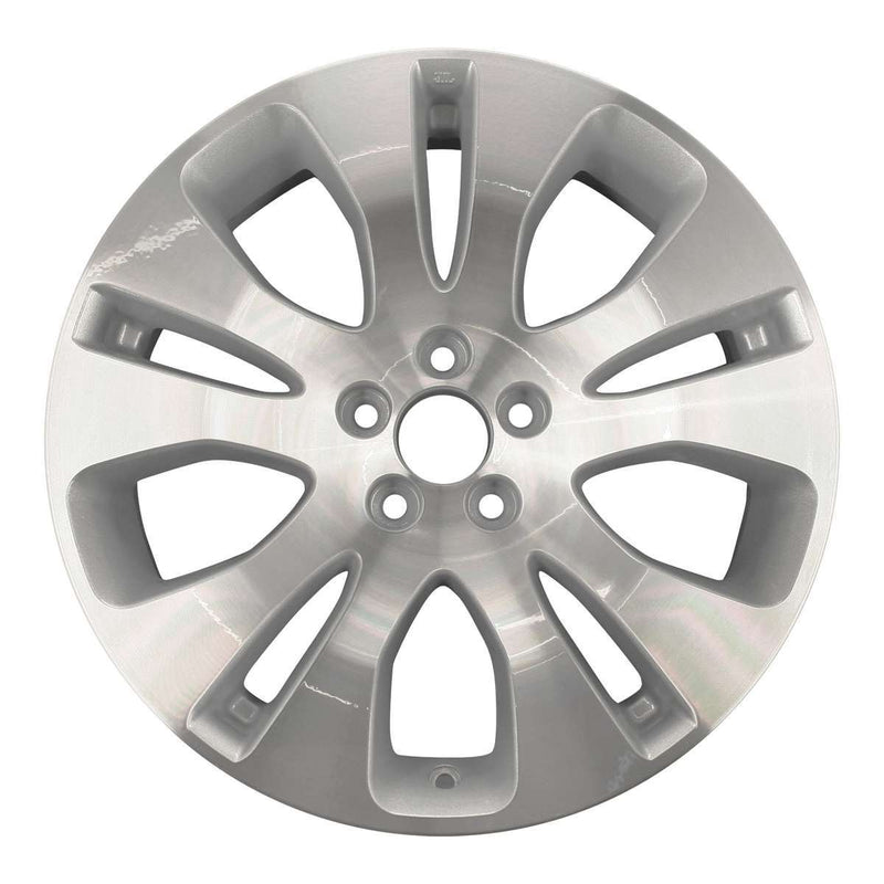 2009 subaru legacy wheel 17 machined silver aluminum 5 lug w68760ms 5