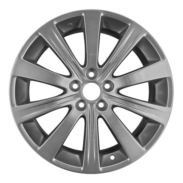 2010 subaru impreza wheel 17 charcoal aluminum 5 lug w68762c 4