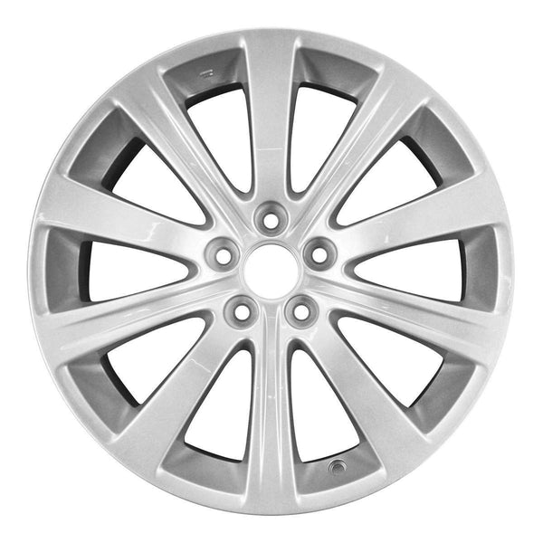 2012 subaru impreza wheel 17 silver aluminum 5 lug w68762s 6