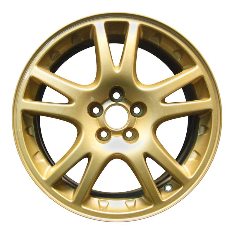 2009 subaru impreza wheel 17 gold aluminum 5 lug w68785g 2