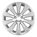 2010 subaru legacy wheel 17 silver aluminum 5 lug w68786s 1