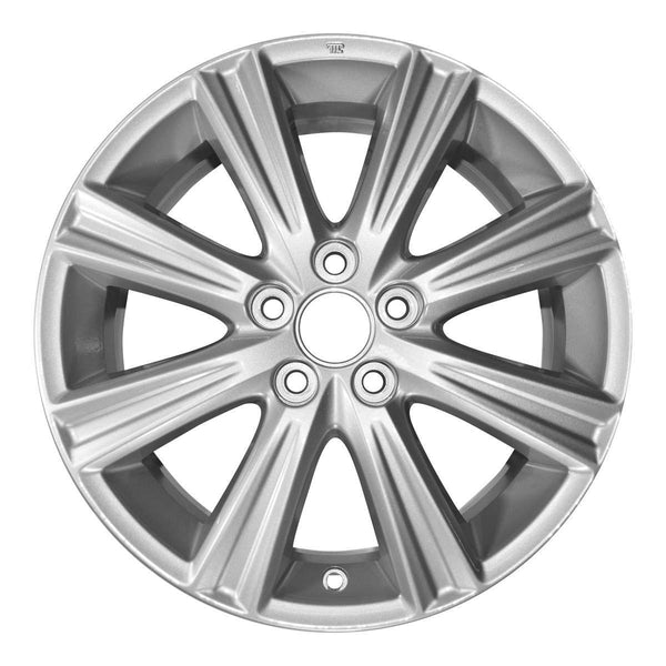 2011 subaru legacy wheel 16 silver aluminum 5 lug w68789s 2