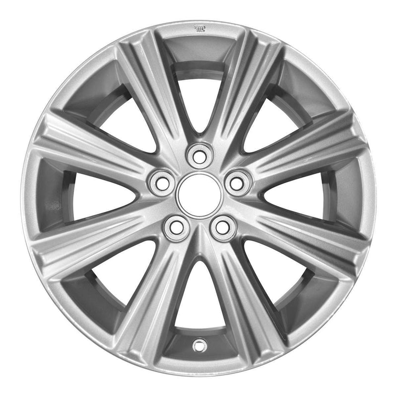 2012 subaru legacy wheel 16 silver aluminum 5 lug w68789s 3