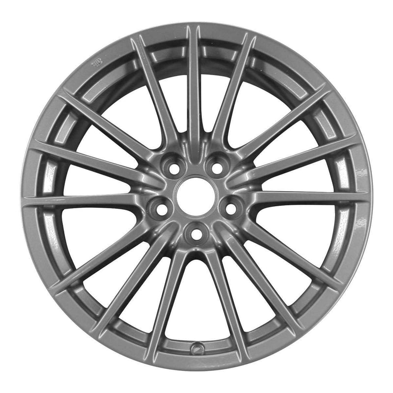 2014 subaru impreza wheel 17 charcoal aluminum 5 lug w68802c 5