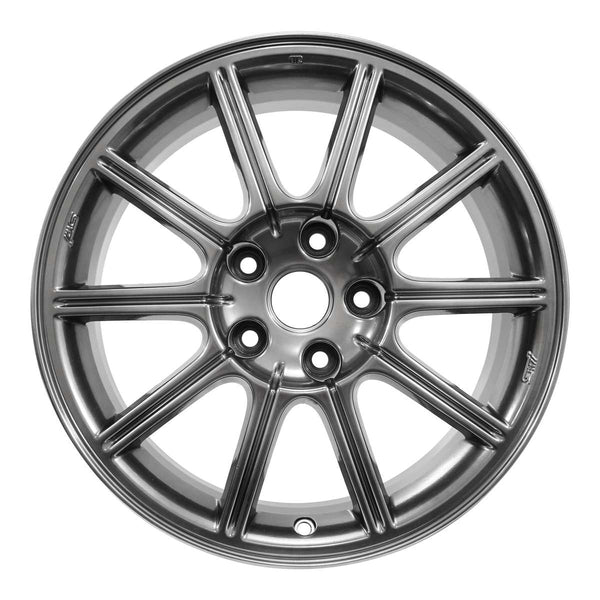 2011 subaru impreza wheel 17 hyper aluminum 5 lug w68803h 5