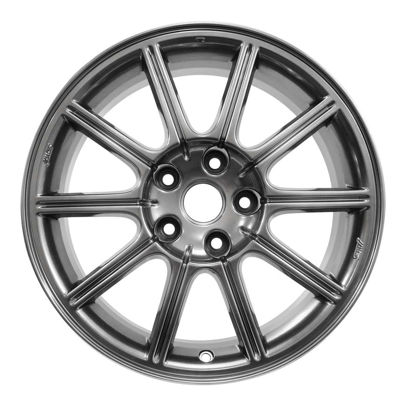 2011 subaru impreza wheel 17 hyper aluminum 5 lug w68803h 5