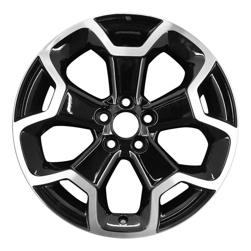 2014 subaru xv wheel 17 machined black aluminum 5 lug w68806mb 2