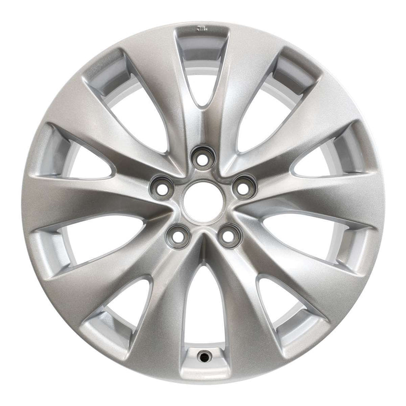 2015 subaru legacy wheel 17 silver aluminum 5 lug w68823s 1