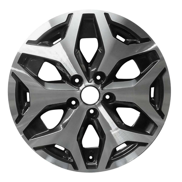 2020 subaru forester wheel 17 machined gray aluminum 5 lug rw68866mc 2