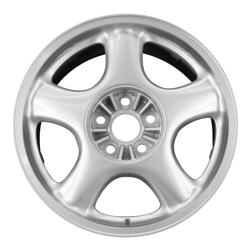 1995 toyota supra wheel 17 silver aluminum 5 lug w69337s 3