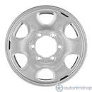1996 toyota tacoma wheel 15 silver steel 6 lug w69344s 2