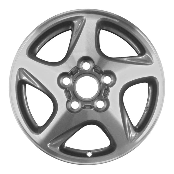 1998 toyota avalon wheel 15 machined charcoal aluminum 5 lug w69359mc 2