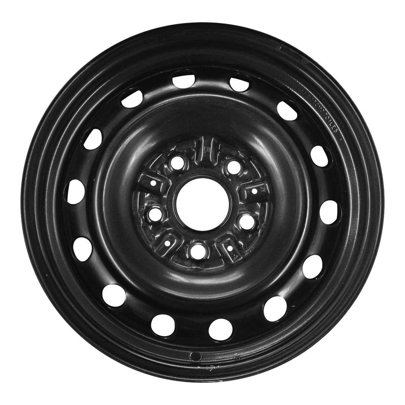 1999 toyota sienna wheel 15 black steel 5 lug w69374b 2