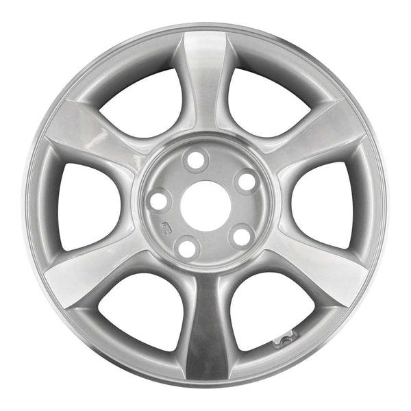 2001 toyota solara wheel 16 machined silver aluminum 5 lug w69379ms 3