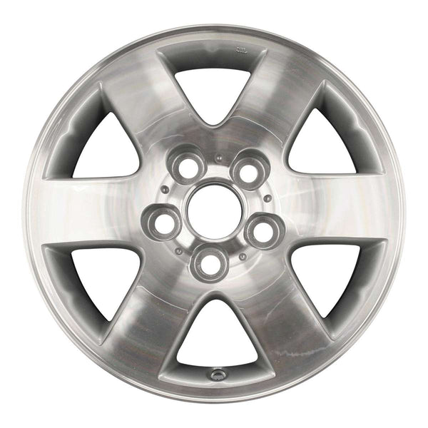 2000 toyota avalon wheel 15 machined silver aluminum 5 lug w69382ms 1