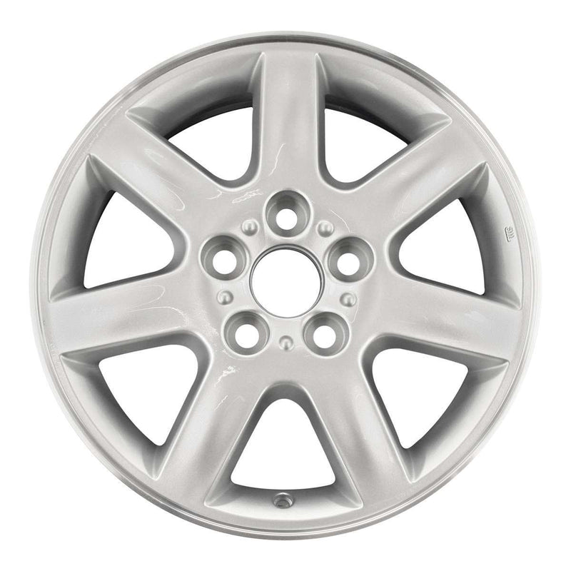 2003 toyota avalon wheel 16 machined silver aluminum 5 lug w69383ms 4