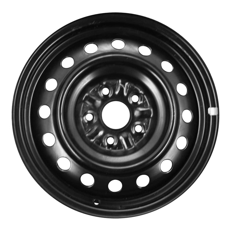 2004 toyota camry wheel 16 black steel 5 lug w69415b 3