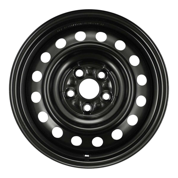 2007 toyota corolla wheel 15 black steel 5 lug rw69423b 5